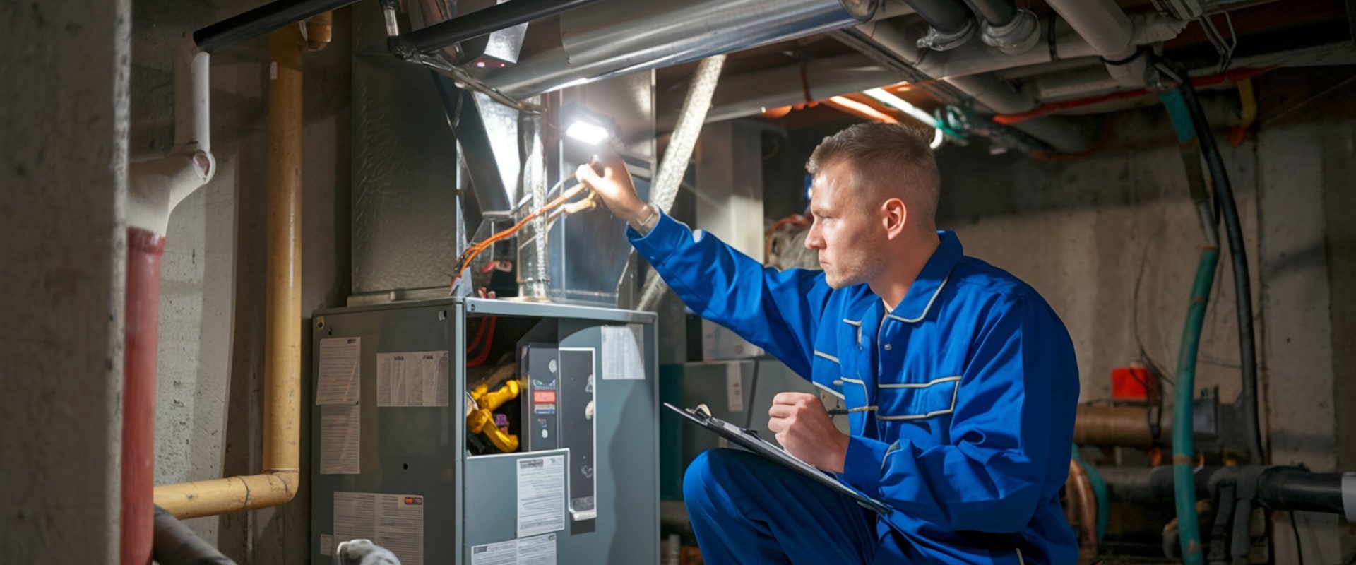 Preparing for Furnace Repair While Managing Concrete Contractor Tasks